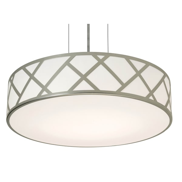 Afx Haven 21'' Pendant - Satin Nickel Finish HVNP21MBSN - main